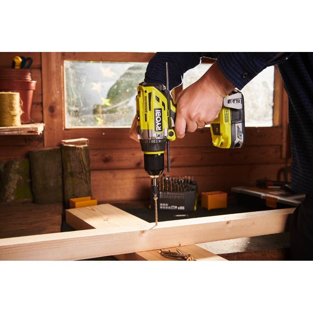 Бесщеточная ударная дрель-шуруповерт Ryobi ONE+ R18PD7-0 5133003941 — фото 13
