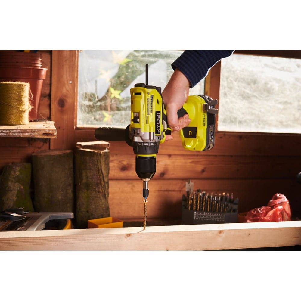 Бесщеточная ударная дрель-шуруповерт Ryobi ONE+ R18PD7-0 5133003941 — фото 14