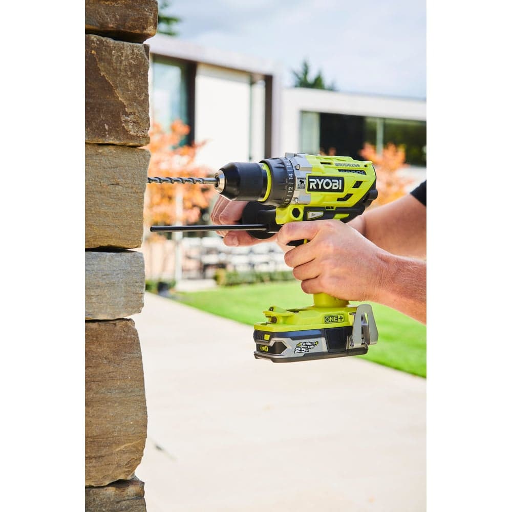 Бесщеточная ударная дрель-шуруповерт Ryobi ONE+ R18PD7-0 5133003941 — фото 16