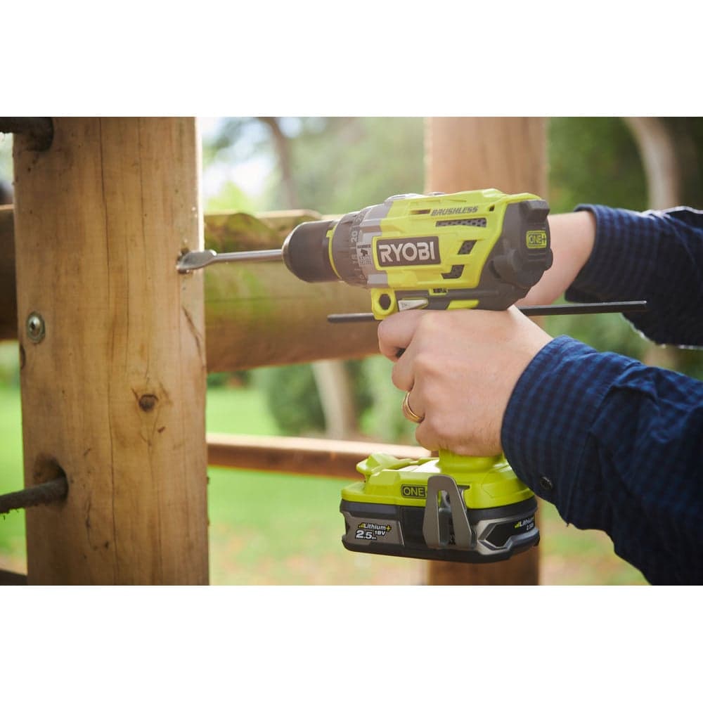 Бесщеточная ударная дрель-шуруповерт Ryobi ONE+ R18PD7-0 5133003941 — фото 25