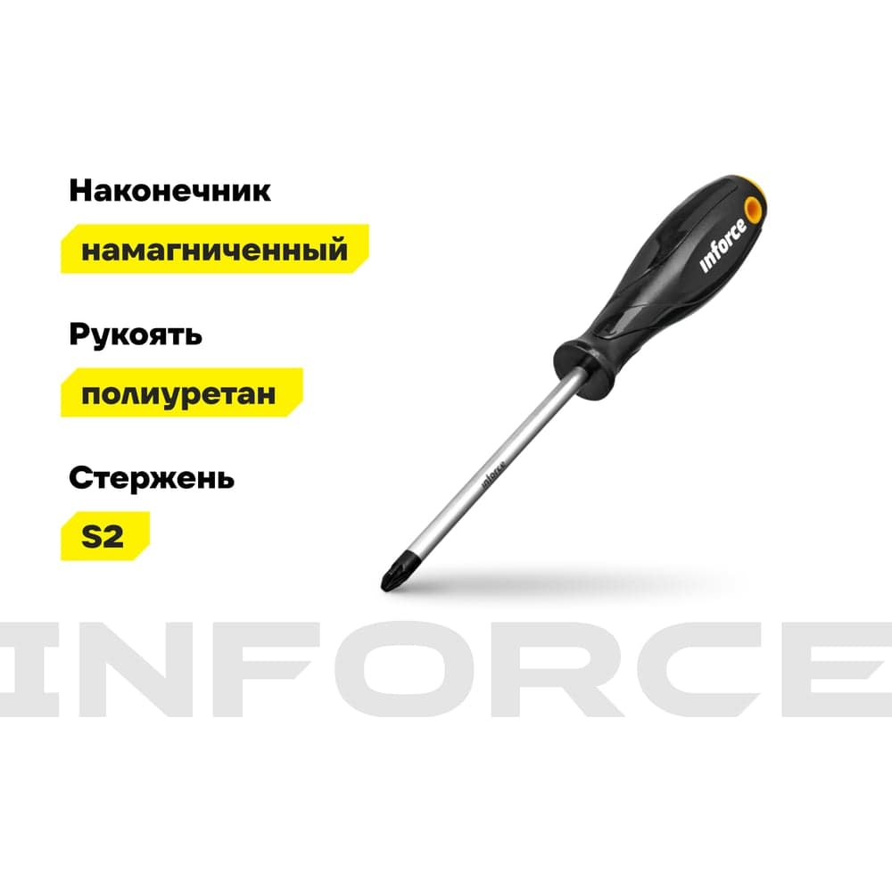 Отвертка Inforce PZ3x125 06-09-65 — фото 3