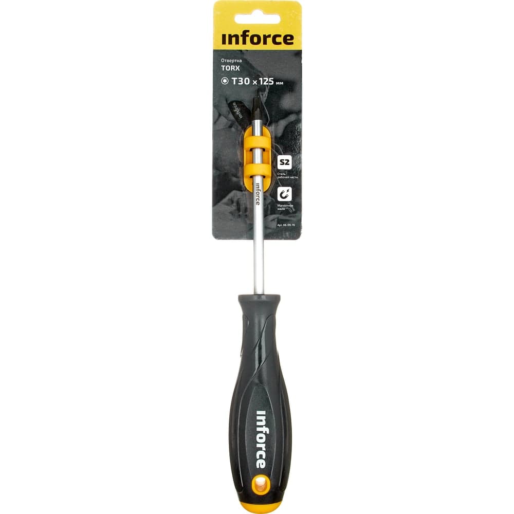Отвертка TORX Inforce T30x125 06-09-70 — фото 7