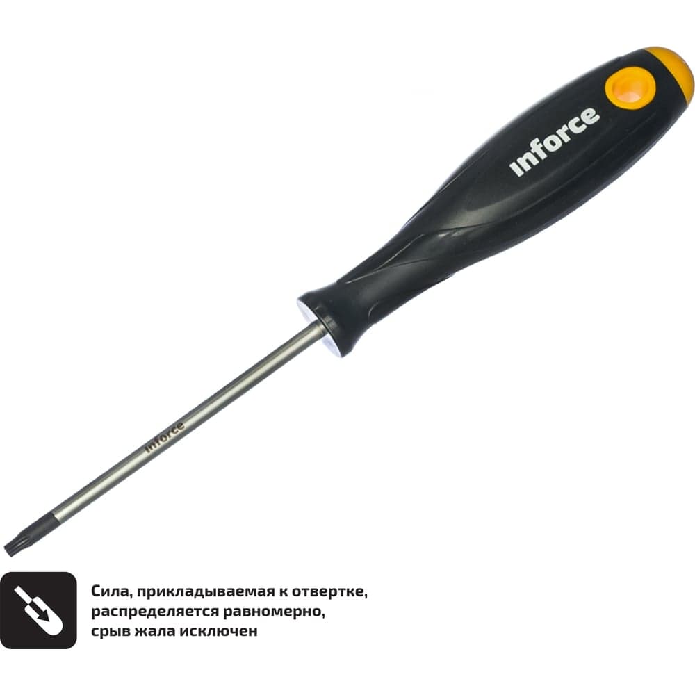 Отвертка TORX Inforce T30x125 06-09-70 — фото 8