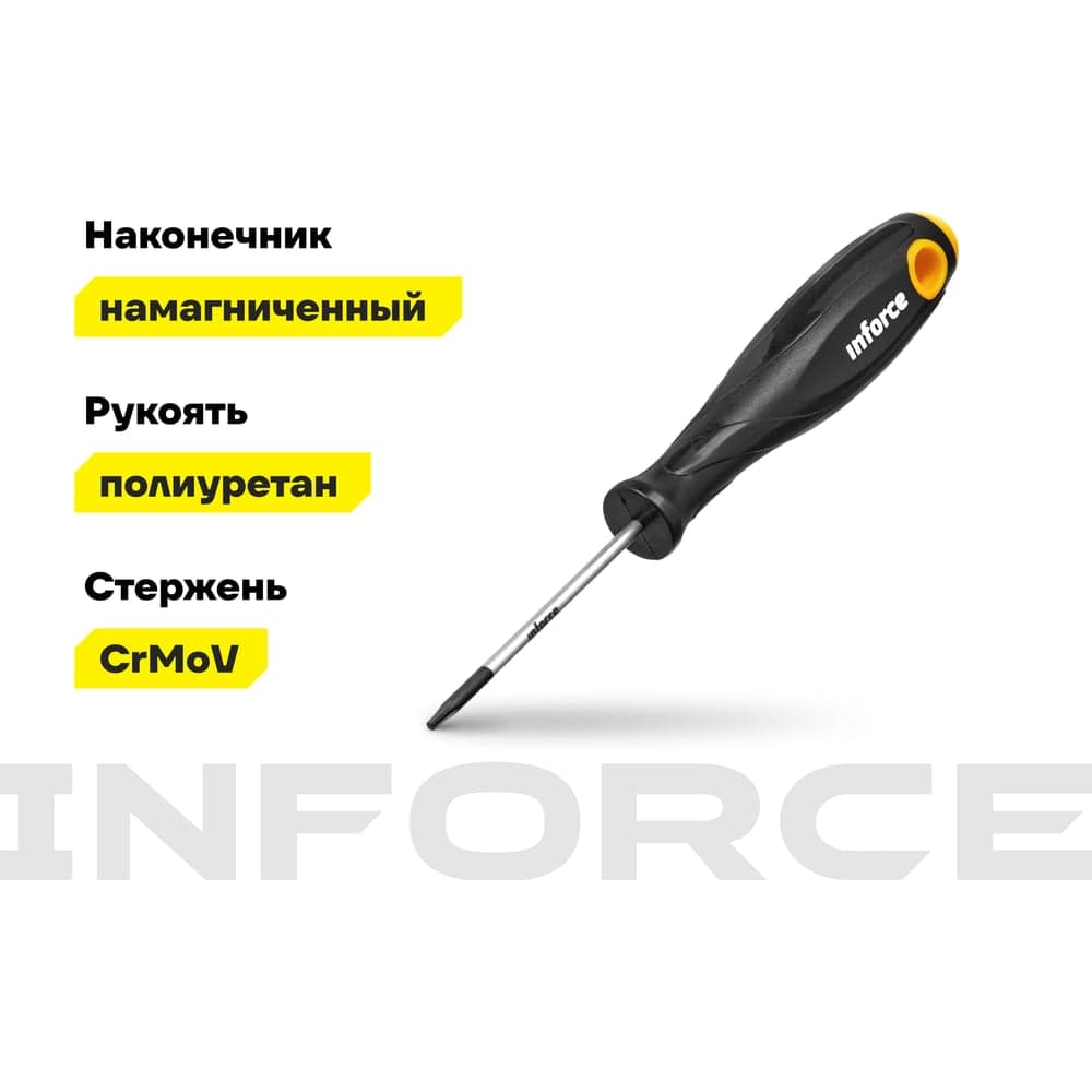 Отвертка TORX Inforce T8x60 06-09-66 — фото 3