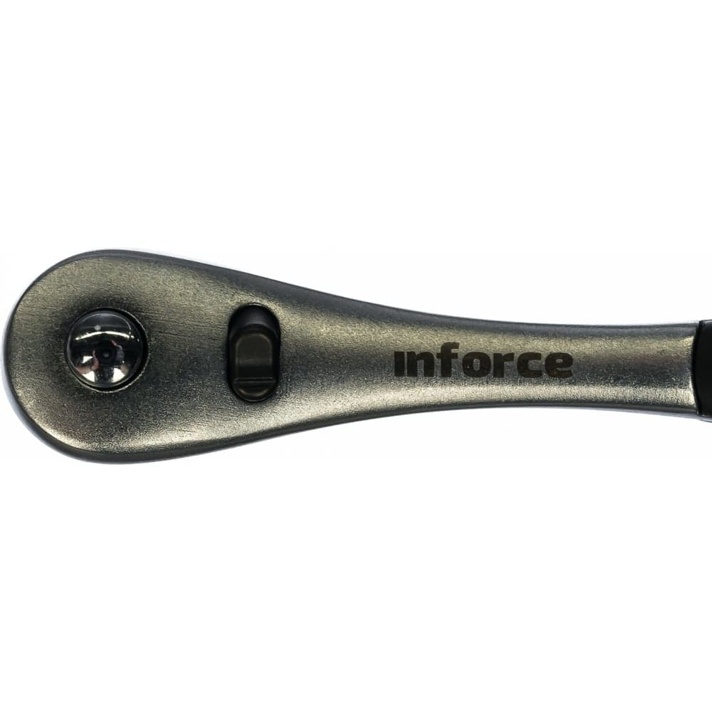 Трещотка 1/4" Inforce DR, Количество зубьев 72 шт, Сталь Cr-V, Длина 130мм, Профессиональная, 06-05-48 — фото 8
