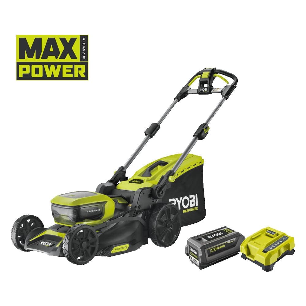 Бесщеточная газонокосилка Ryobi RY36LMX46A-150 36В 5133004914 — фото 1