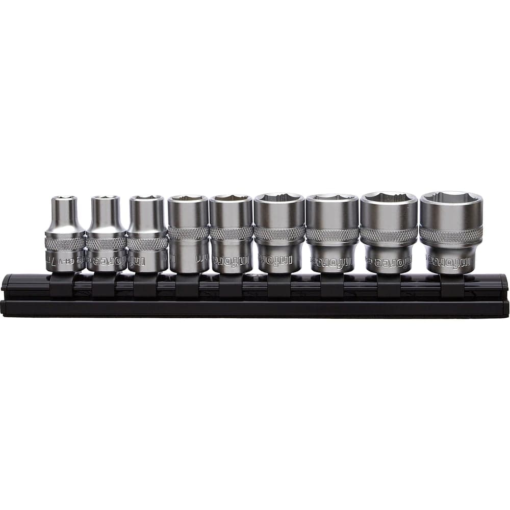 Набор торцевых безударных головок (9 шт; 7-19 мм; 3/8") Inforce 11-01-257