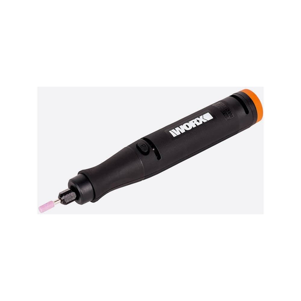 Гравировальная машинка WORX WX739.9 + Выжигатель WORX WX744.9, 20 В, 2 Ач, адаптер, ЗУ, кейс WX988 — фото 9