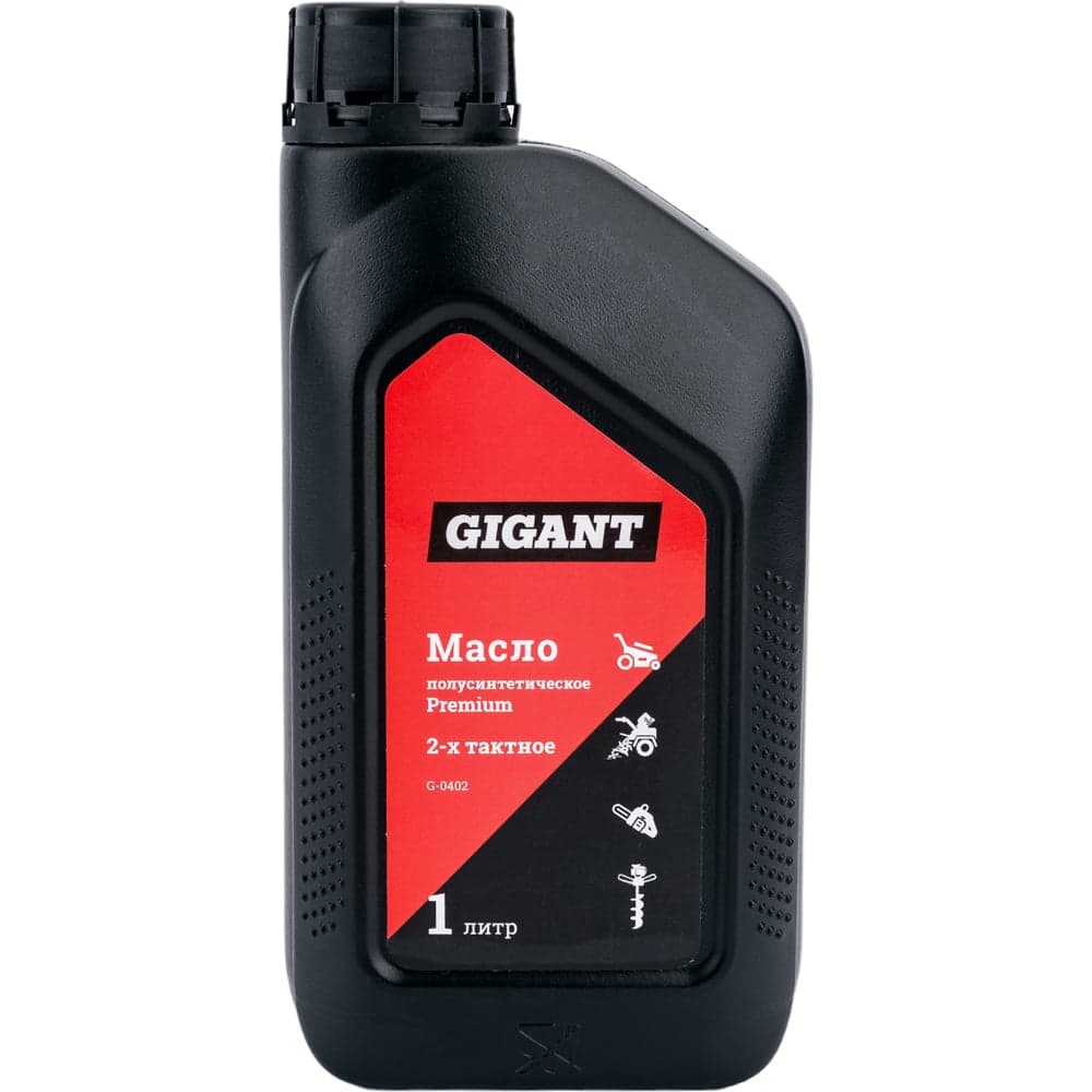 Масло полусинтетическое Premium 2-х тактное 1 л Gigant G-0402 — фото 1