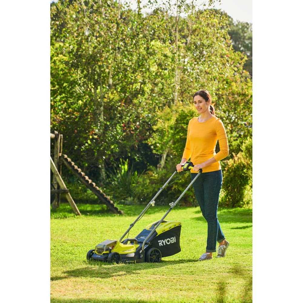 Газонокосилка Ryobi ONE+ 33cm; 1x аккумулятор 4.0Aч RLM18X33B40 5133004306 — фото 2