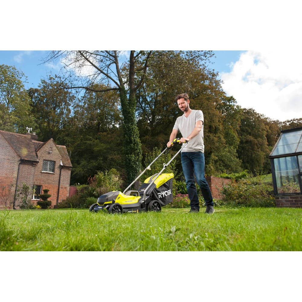 Газонокосилка Ryobi ONE+ 33cm; 1x аккумулятор 4.0Aч RLM18X33B40 5133004306 — фото 37
