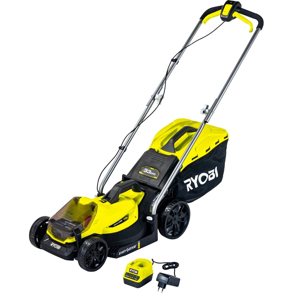 Газонокосилка Ryobi ONE+ 33cm; 1x аккумулятор 4.0Aч RLM18X33B40 5133004306 — фото 1