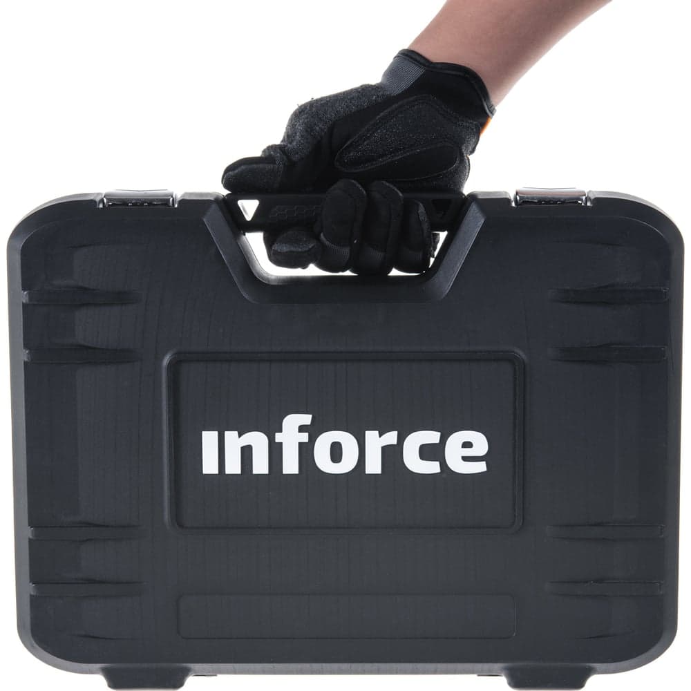 Набор инструментов Inforce 85 предметов 1/2", 1/4" Inforce, Сталь Cr-V, Профессиональный, 06-07-14 — фото 22