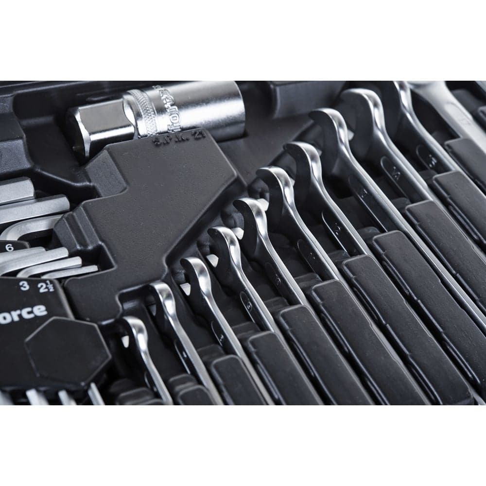 Набор инструментов Inforce 85 предметов 1/2", 1/4" Inforce, Сталь Cr-V, Профессиональный, 06-07-14 — фото 26