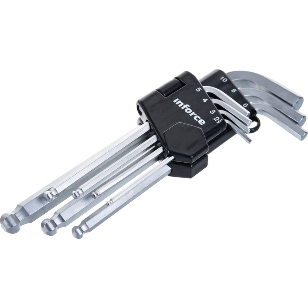 Набор инструментов Inforce 85 предметов 1/2", 1/4" Inforce, Сталь Cr-V, Профессиональный, 06-07-14 — фото 29