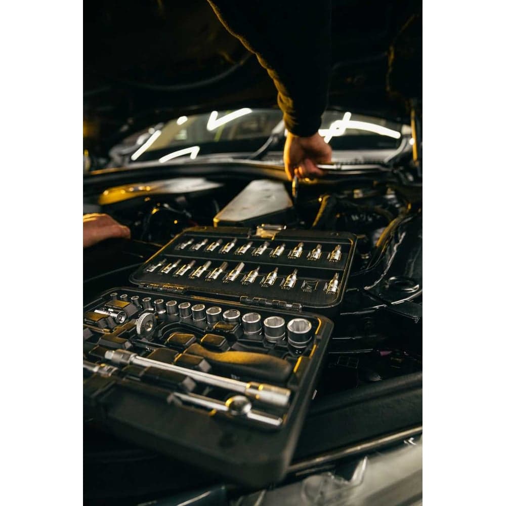 Набор инструментов Inforce 46 предметов 1/4" Inforce, Сталь Cr-V, Профессиональный, 06-07-11 — фото 7