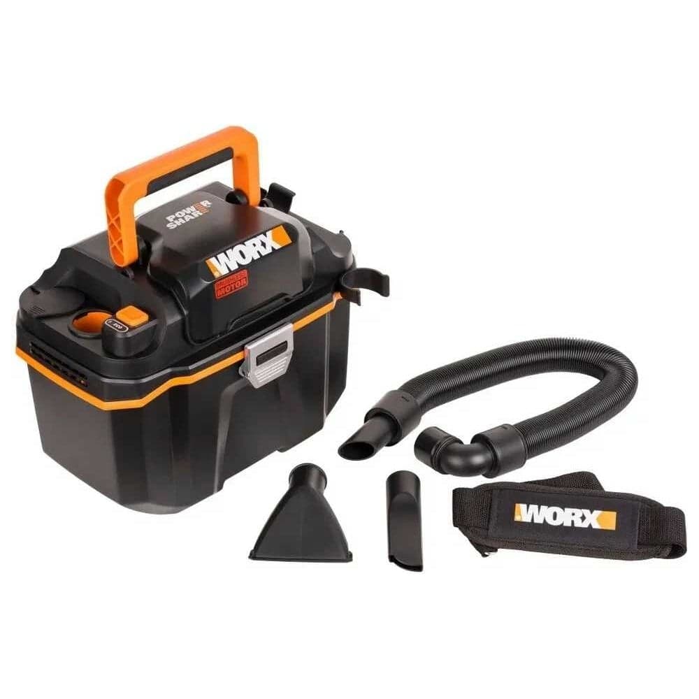 Пылесос для влажной и сухой уборки WORX 20 В, без АКБ и ЗУ WX031.9 — фото 7