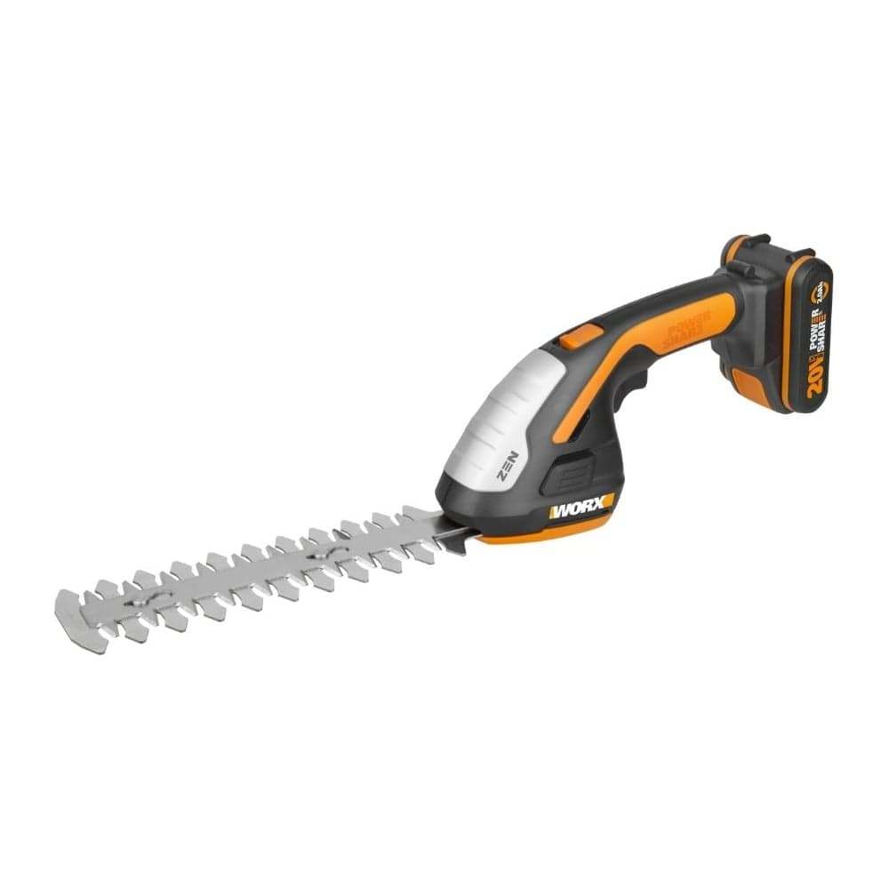 Ножницы для стрижки травы и кустарников WORX 1х2.0 Ач и ЗУ WG801E — фото 4