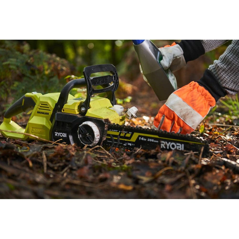 Бесщеточная цепная пила Ryobi MAX POWER RY36CSX35A-0 5133004595 — фото 8