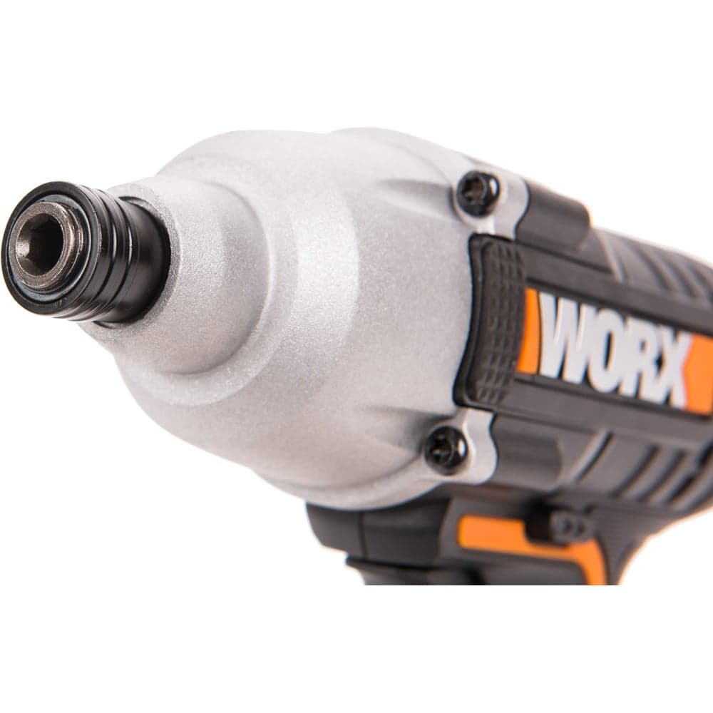 Ударный аккумуляторный винтоверт WORX 20 В, 1х2Ач, кейс WX291 — фото 3