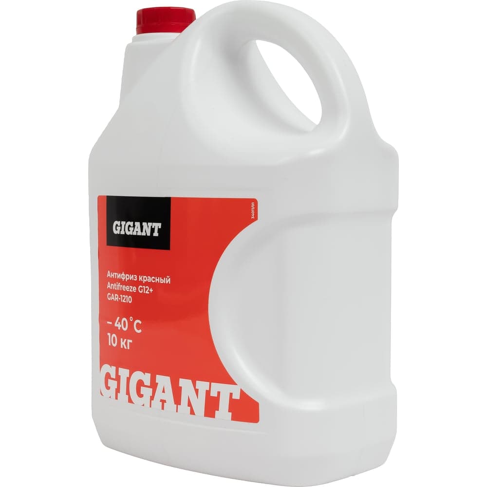 Жидкость охлаждающая низкозамерзающая марки Антифриз Antifreeze G12+ Long Life, 10кг., Gigant GAR-1210 — фото 3