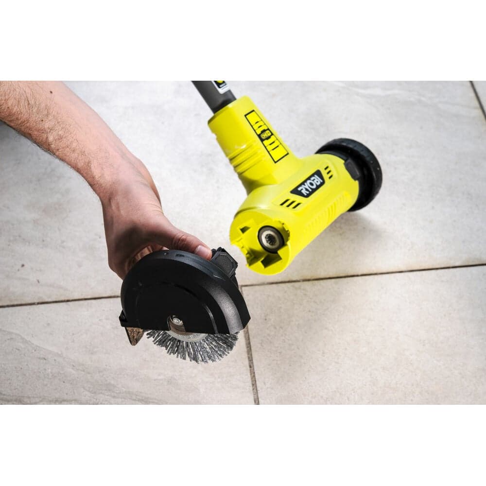 Щетка мягкая нейлоновая RAC818 115 мм для RY18PCA Ryobi 5132004736 — фото 4