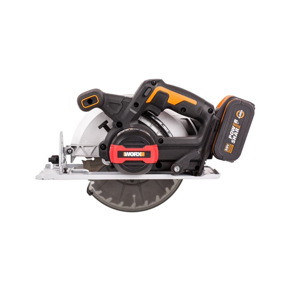Аккумуляторная бесщеточная циркулярная пила WORX WX520 — фото 3