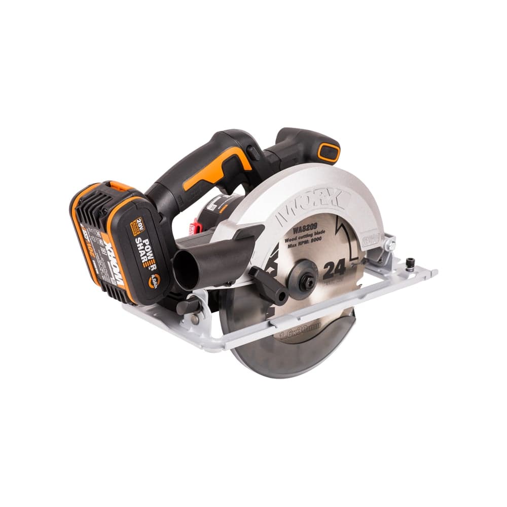 Аккумуляторная бесщеточная циркулярная пила WORX WX520 — фото 5