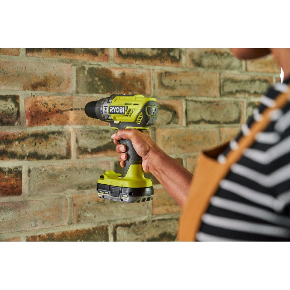 Ударная дрель-шуруповерт Ryobi ONE+ R18PD3-220S 5133003342 — фото 14