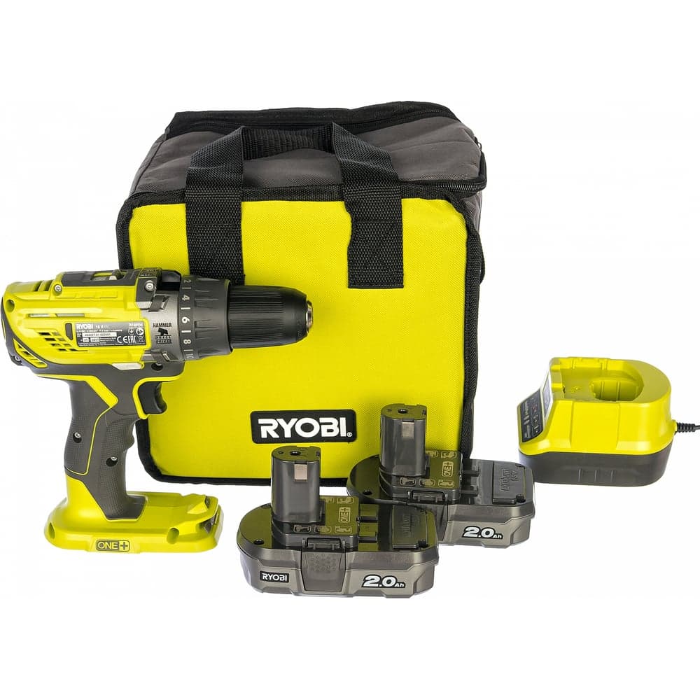 Ударная дрель-шуруповерт Ryobi ONE+ R18PD3-220S 5133003342 — фото 2
