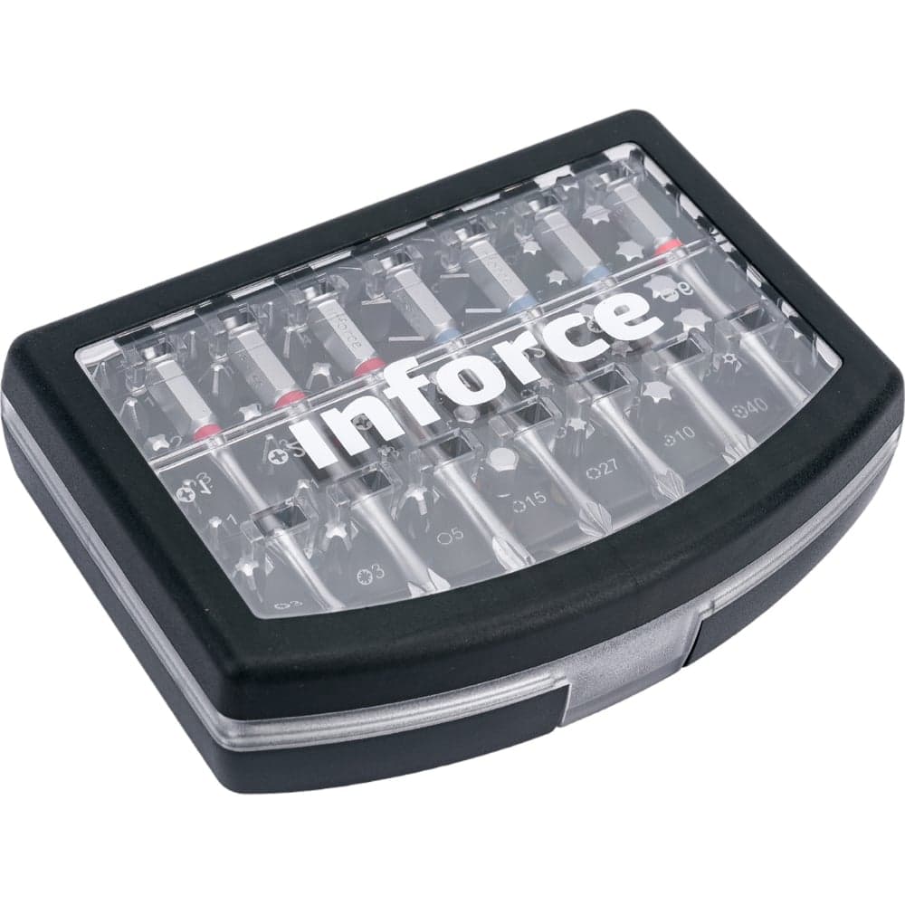 Набор бит с держателем 56 предметов Inforce 11-01-288 — фото 2