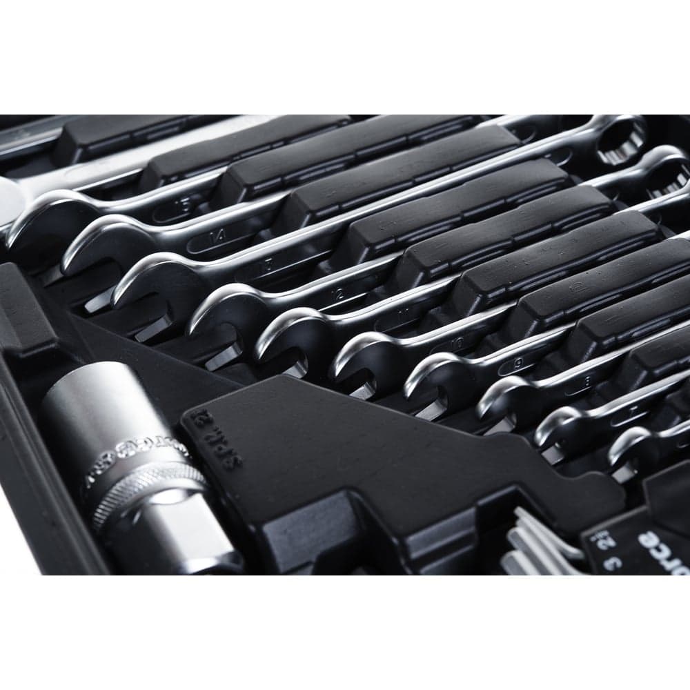 Набор инструментов Inforce 85 предметов 1/2", 1/4" Inforce, Сталь Cr-V, Профессиональный, 06-07-14 — фото 24